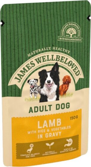 James Wellbeloved Adult lamb with rice and vegetables review