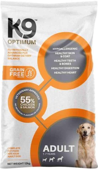 K9 Optimum Grain Free Dry Adult review