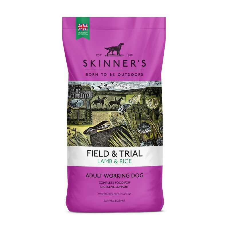 Skinner’s Skinner’s Field & Trial Adult Lamb & Rice Dry Dog Food review