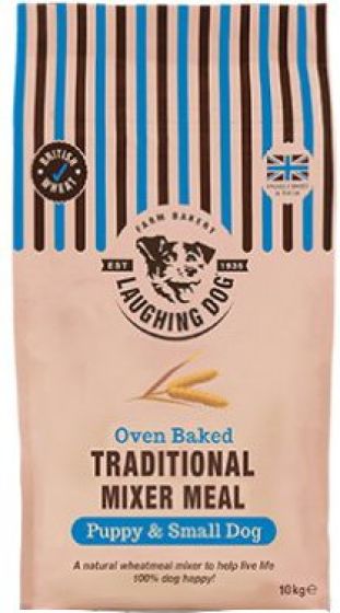 Laughing Dog Traditional Mixer Meal Puppy and Small Dog review