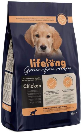 Lifelong Dry Puppy Grain Free For Medium and Large Breeds review