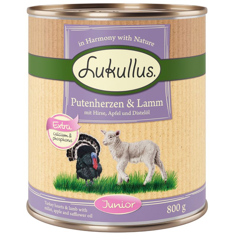Lukullus Junior Turkey Hearts & Lamb review