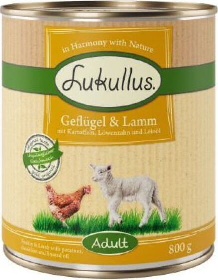 Lukullus Adult Tins Grain Free review