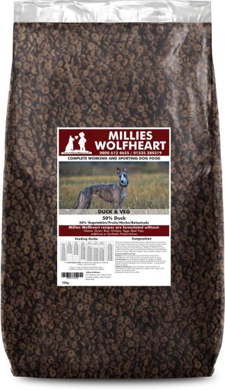 Millies Wolfheart Duck & Veg review