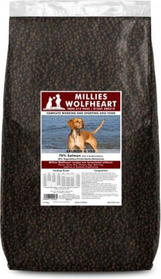 Millies Wolfheart Salmon & Veg review