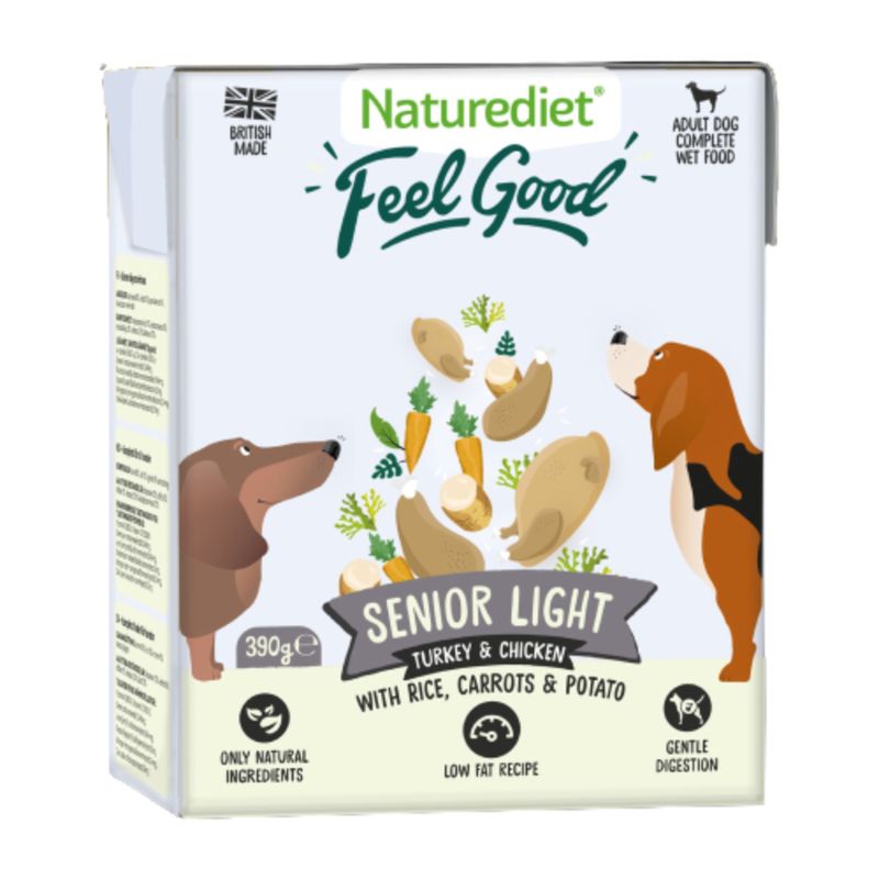 Naturediet Feel Good Senior Lite - Turkey & Chicken review