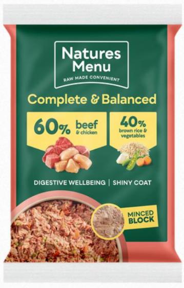 Natures Menu Complete & Balanced 60/40 Minced Block review
