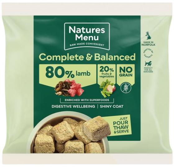 Natures Menu Complete & Balanced 80/20 Nuggets review