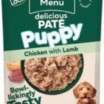 Natures Menu Delicious Pate Pouches Puppy chicken with lamb