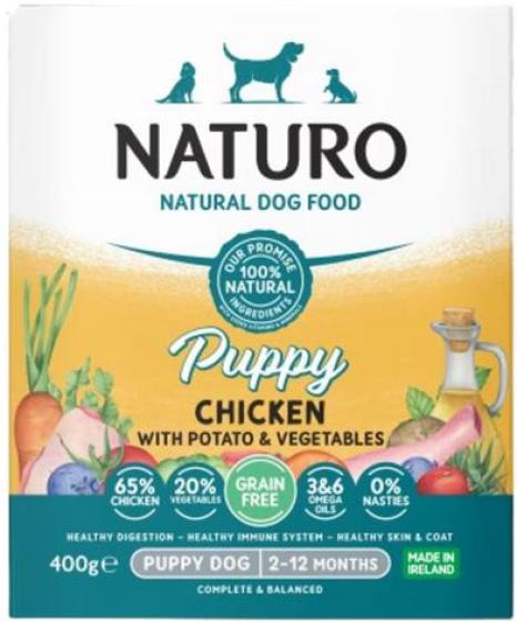 Naturo Puppy Chicken With Potato review