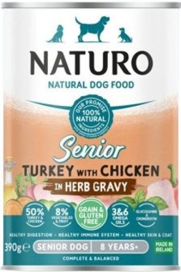 Naturo Senior Grain & Gluten Free Cans review