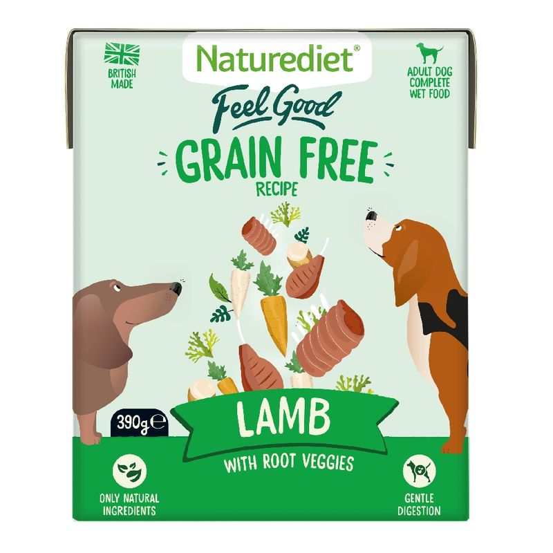 Naturediet Feel Good Grain Free Adult - Lamb review