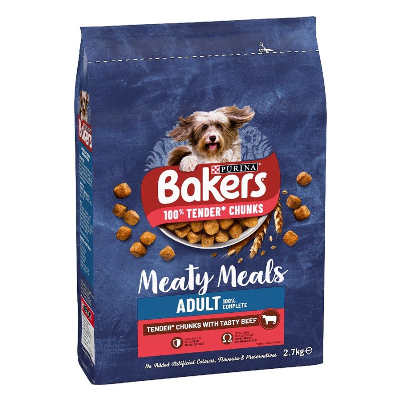 Bakers Adult Meaty Meals Tender Chunks with Tasty Beef review