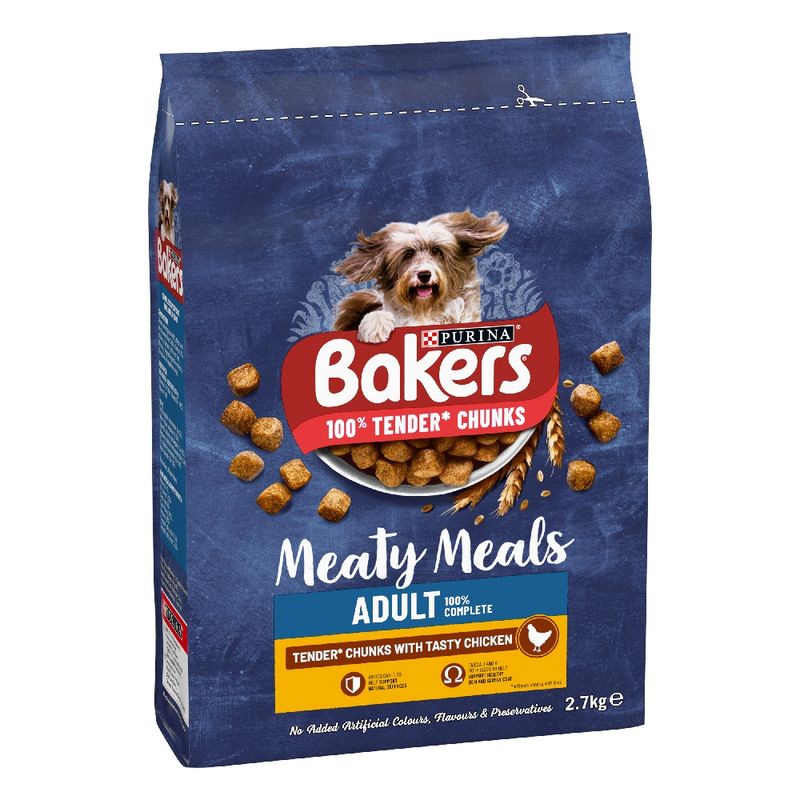 Bakers Adult Meaty Meals Tender Chunks with Tasty Chicken review