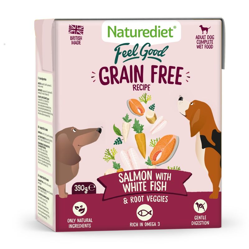 Naturediet Feel Good Grain Free Adult - Salmon review