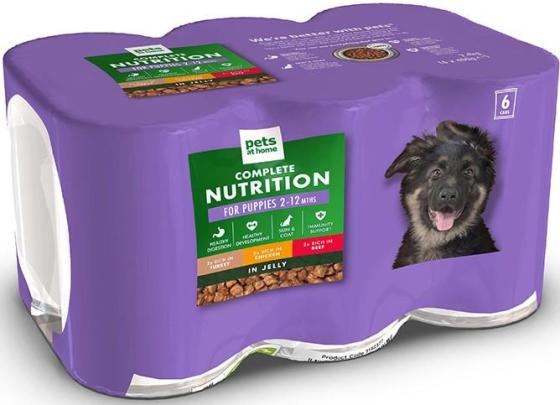 Pets at Home Complete Nutrition Wet Puppy review