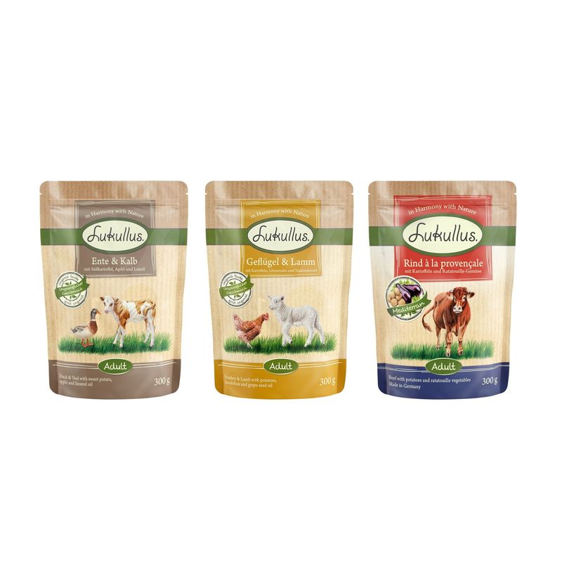 Lukullus Natural Grain-free Pouches review