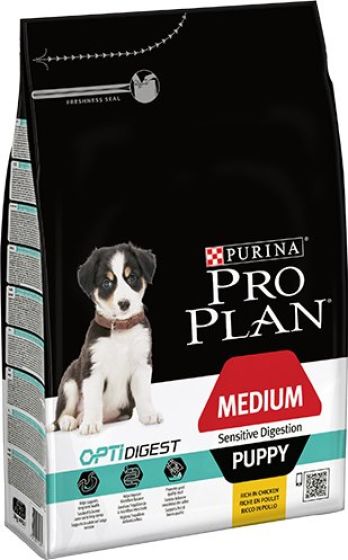Pro Plan Medium Puppy Sensitive Digestion OptiDigest review