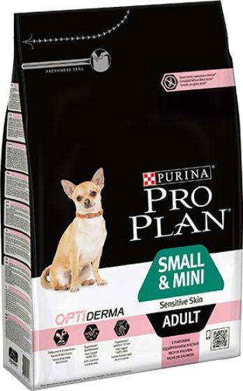 Pro Plan Small & Mini Adult Sensitive Skin OptiDerma review