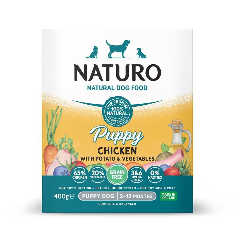 Naturo Puppy Grain Free Chicken with Potato & Vegetables review