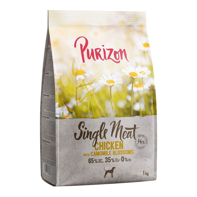 Purizon Single Meat Adult Dog - Grain-Free Chicken with Camomile Blossoms review