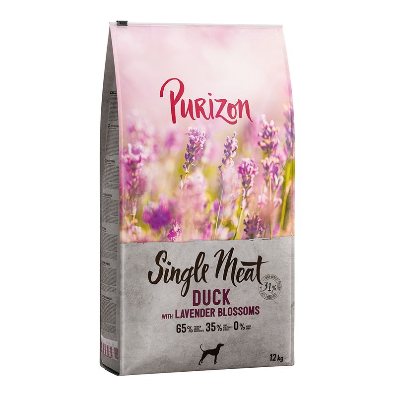 Purizon Single Meat Adult Dog - Grain-Free Duck with Lavender Blossoms review