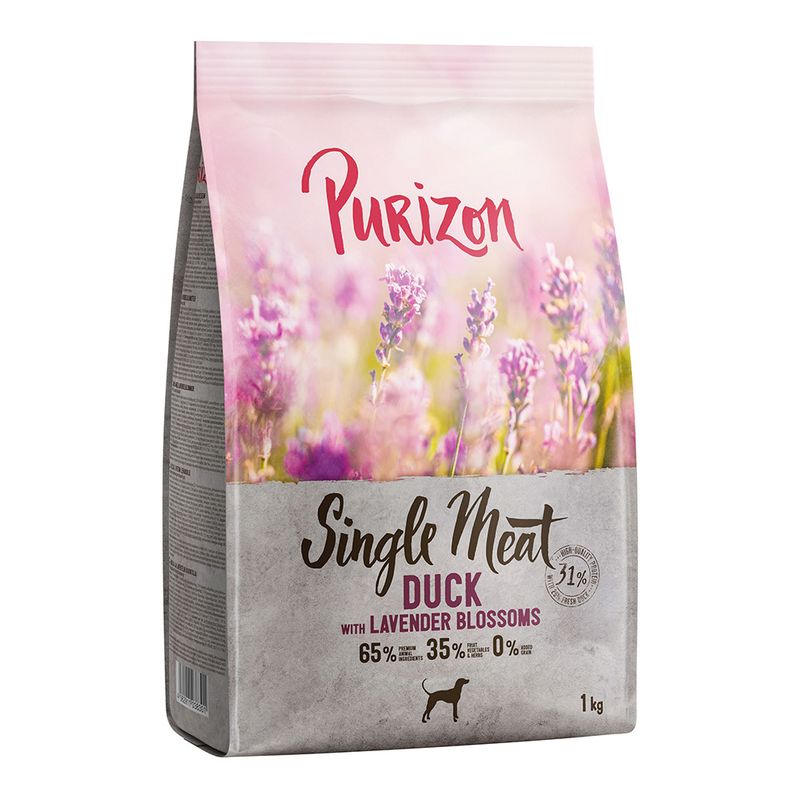 Purizon Single Meat Adult Dog - Grain-Free Duck with Lavender Blossoms review