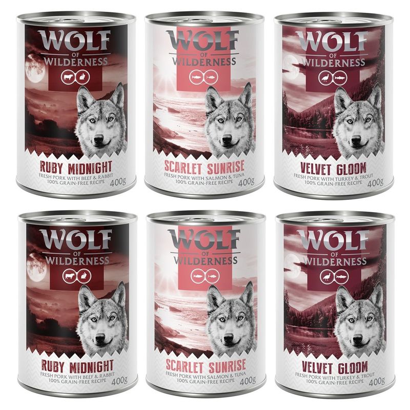 Wolf of Wilderness Adult 6 x 400g - “Red Meat” review