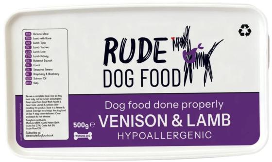 Rude Dog Food Hypoallergenic review