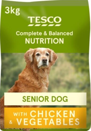 Tesco Complete & Balanced Nutrition Senior Dry review