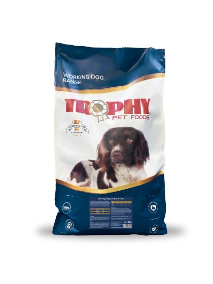 Trophy Lifestyle Working Dog Chicken & Corn review