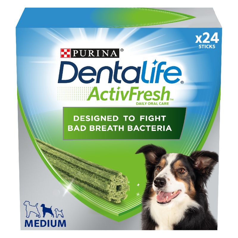 Dentalife Purina Dentalife ActivFresh Daily Dental Care Snacks for Medium Breed Dogs review