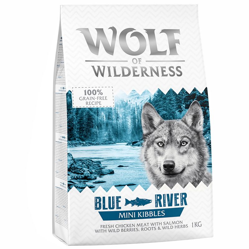 Wolf of Wilderness Adult Mini “Blue River” - Salmon review