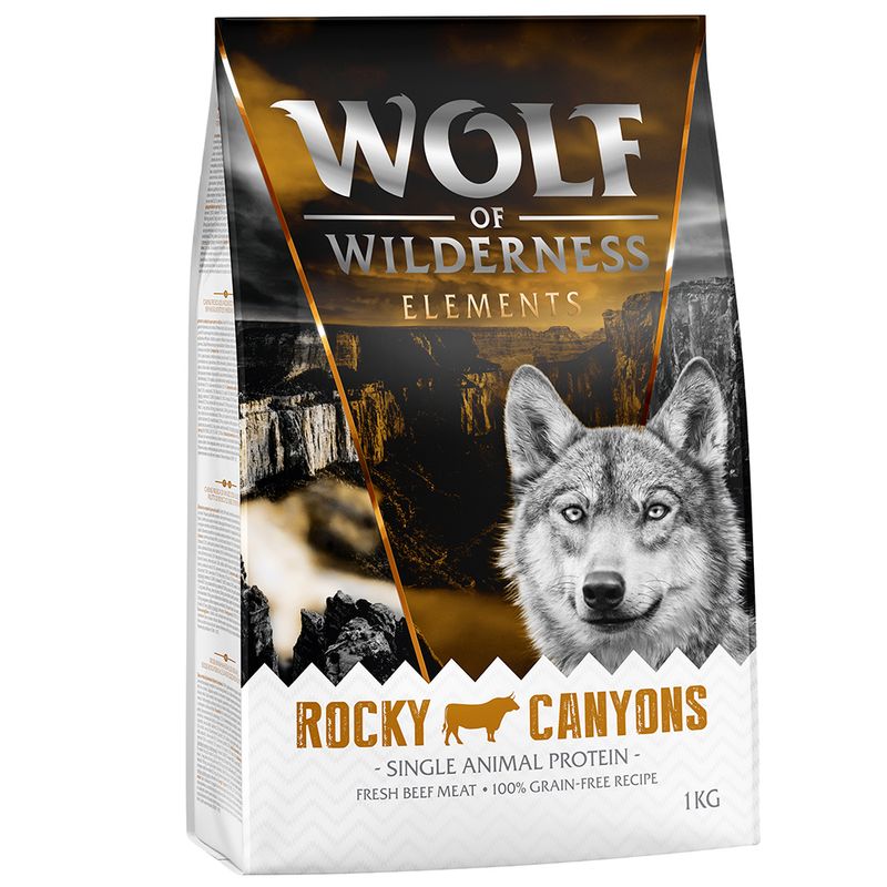 Wolf of Wilderness Mono-Protein “Rocky Canyons” - Beef review