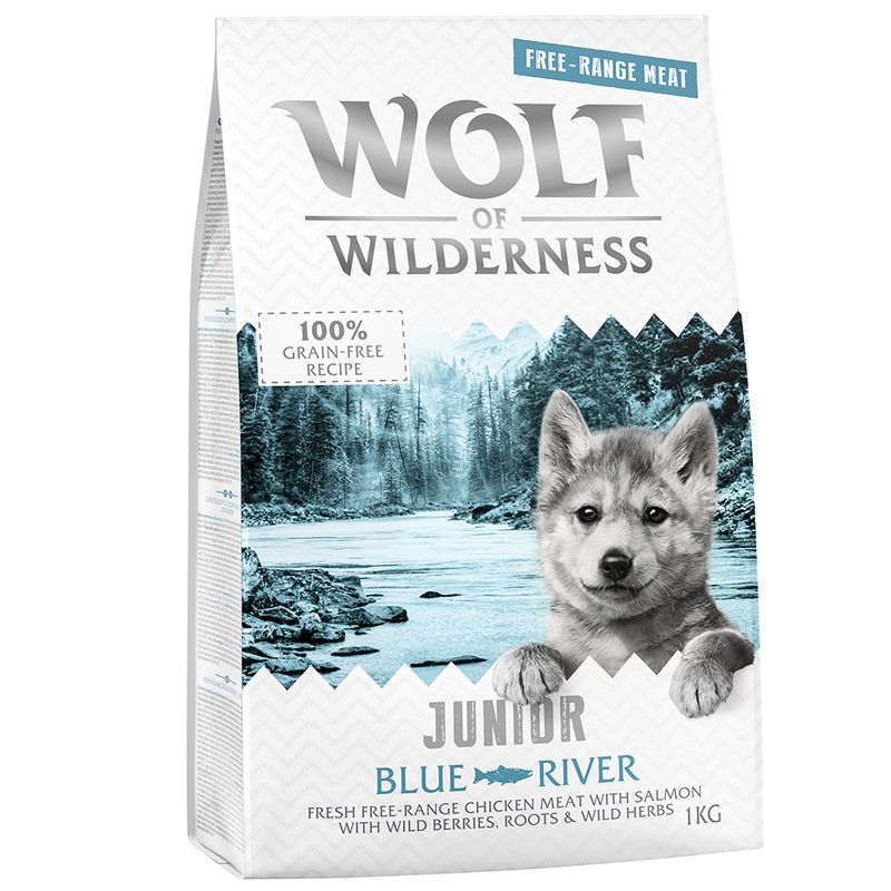 Wolf of Wilderness Junior “Blue River” - Free-Range Chicken & Salmon review