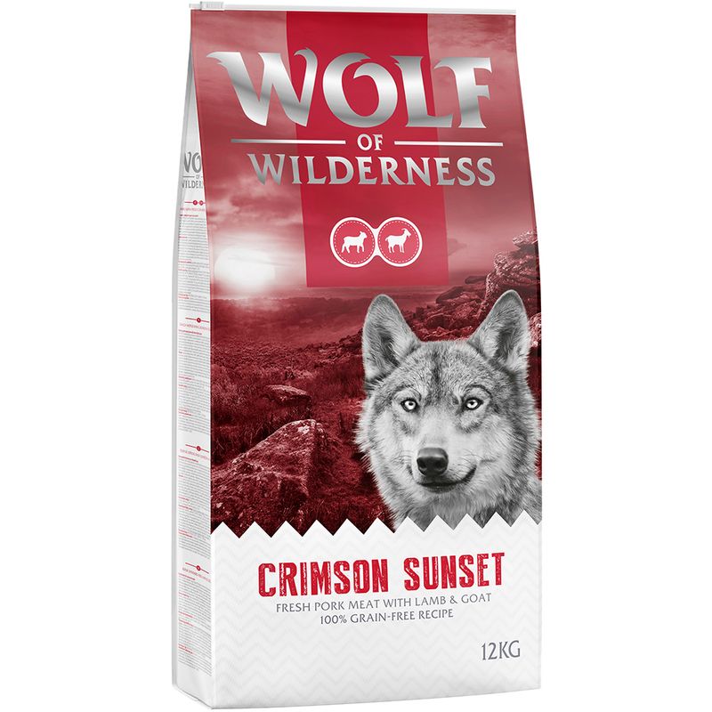 Wolf of Wilderness “Crimson Sunset” Lamb & Goat - Grain-Free review