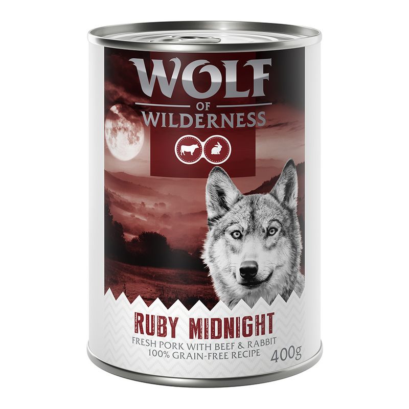 Wolf of Wilderness Adult 6 x 400g - “Red Meat” review