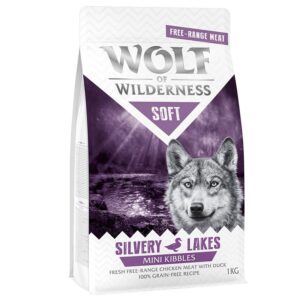 Wolf of Wilderness Adult Mini Soft "Silvery Lakes" - Chicken with Duck