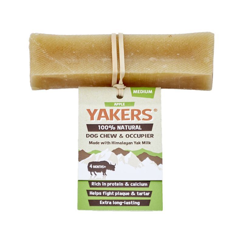 Yakers Dog Chew - Medium with Apple review