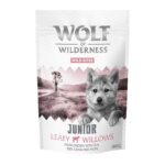 Wolf of Wilderness Little Wolf of Wilderness Wild Bites Junior "Leafy Willows" Veal & Chicken