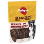 Pedigree Adult Ranchos Jerkies Dog Chew Treat Beef Flavour