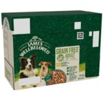 James Wellbeloved Adult Hypoallergenic Grain Free Pouches - Lamb & Chicken in Gravy
