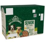 James Wellbeloved Senior Hypoallergenic Pouches – Lamb & Chicken in gravy