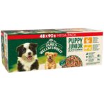James Wellbeloved Puppy & Junior Hypoallergenic Pouches - Turkey, Lamb & Chicken in Gravy