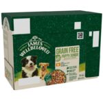 James Wellbeloved Puppy & Junior Hypoallergenic Grain Free Pouches - Turkey in Gravy