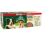 James Wellbeloved Adult Hypoallergenic Pouches - Mixed Selection with Rice & Vegetables in Gravy