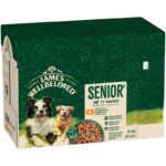 James Wellbeloved Senior Hypoallergenic Pouches - Turkey & Rice in Gravy