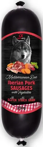 Alpha Spirit Mediterranean Diet Wet Sausage Iberian Pork review