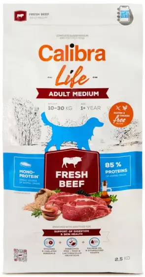 Calibra Life Fresh Beef Adult Medium review
