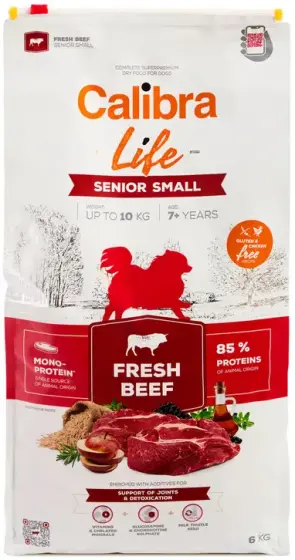 Calibra Life Fresh Beef Senior Small review